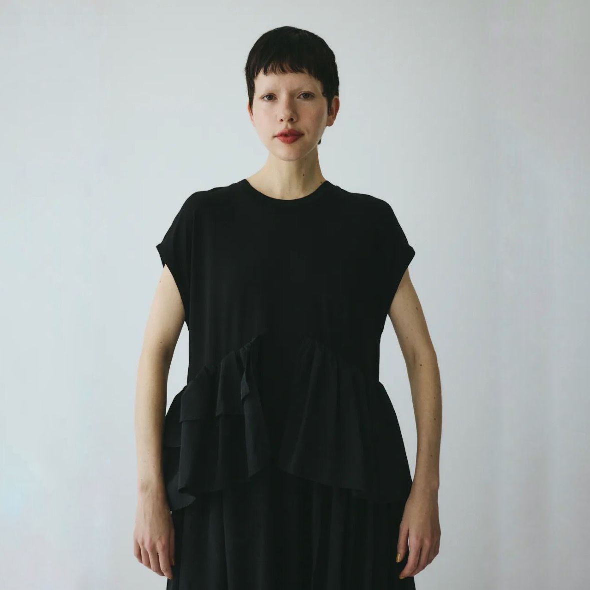 【残り一点】Side Frill Pante Dress