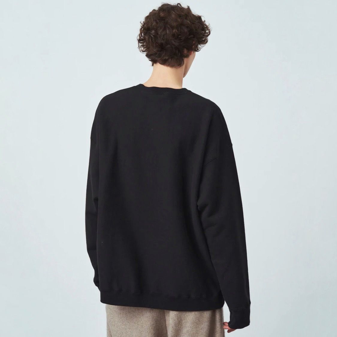 ATON - 【残り一点】Garment Dyed Urake Oversized Pullover | ACRMTSM