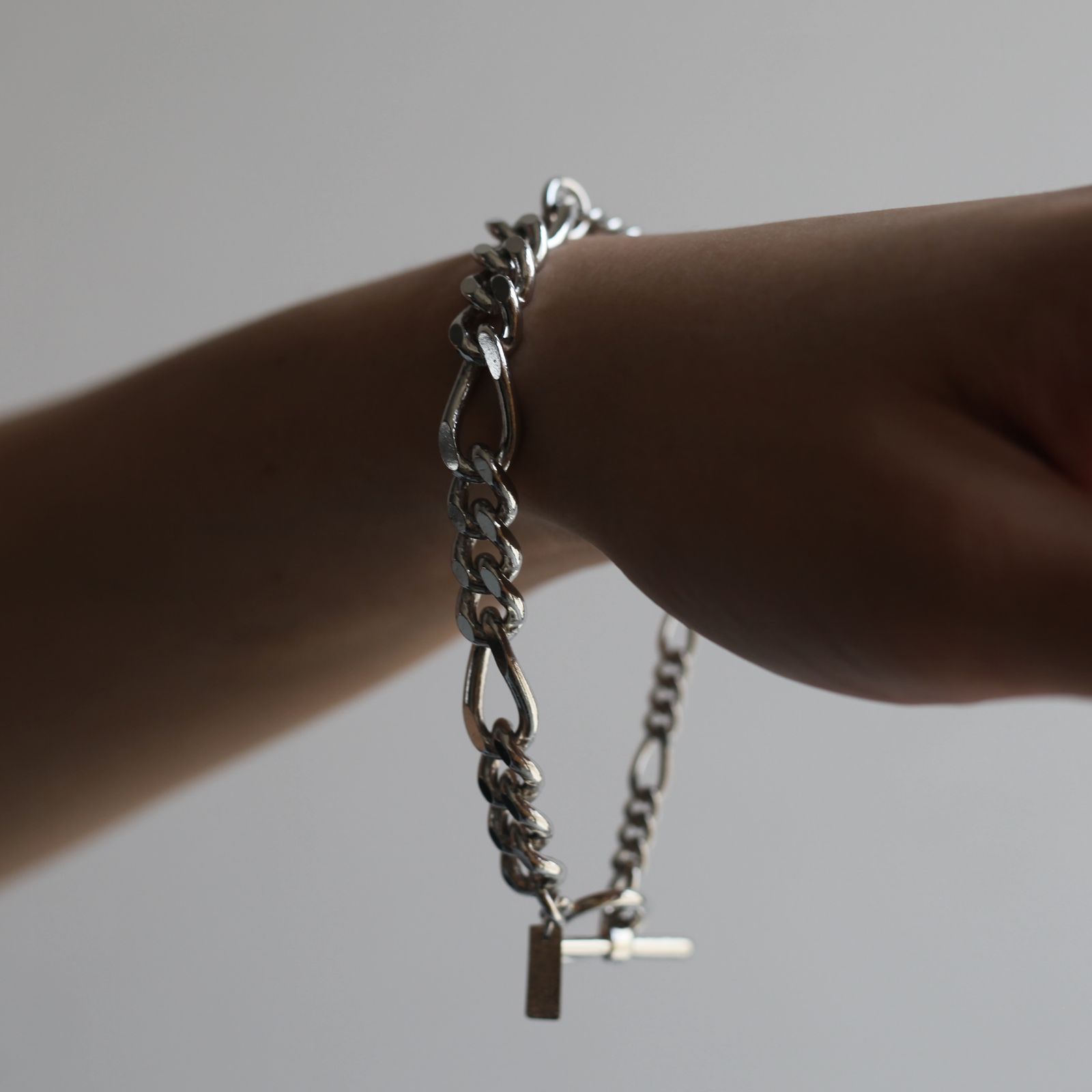 【残りわずか】Combi Chain Bracelet(SILVER)