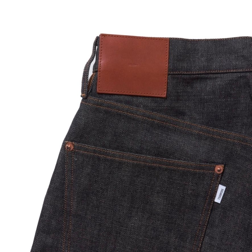 【残りわずか】Rigid Denim Buggy Trousers