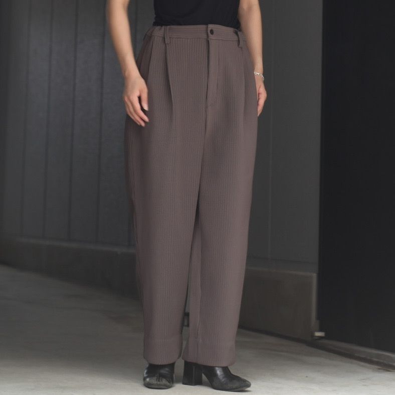 stein - 【残りわずか】Gradation Pleats Two Tuck Trousers | ACRMTSM 