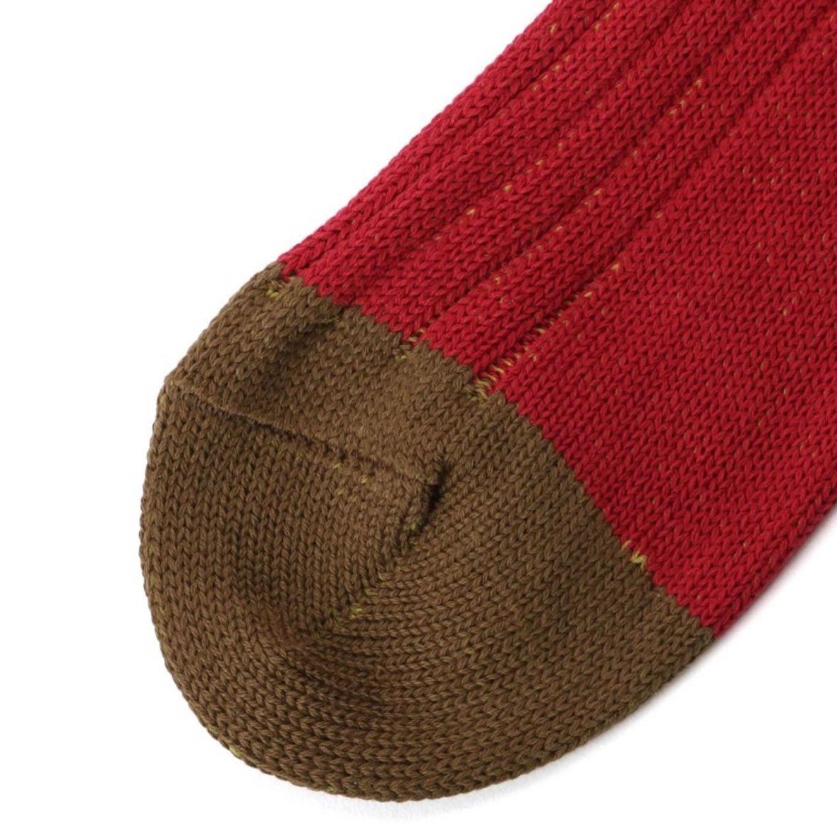 【残り一点】4×2リブソックス(RED)