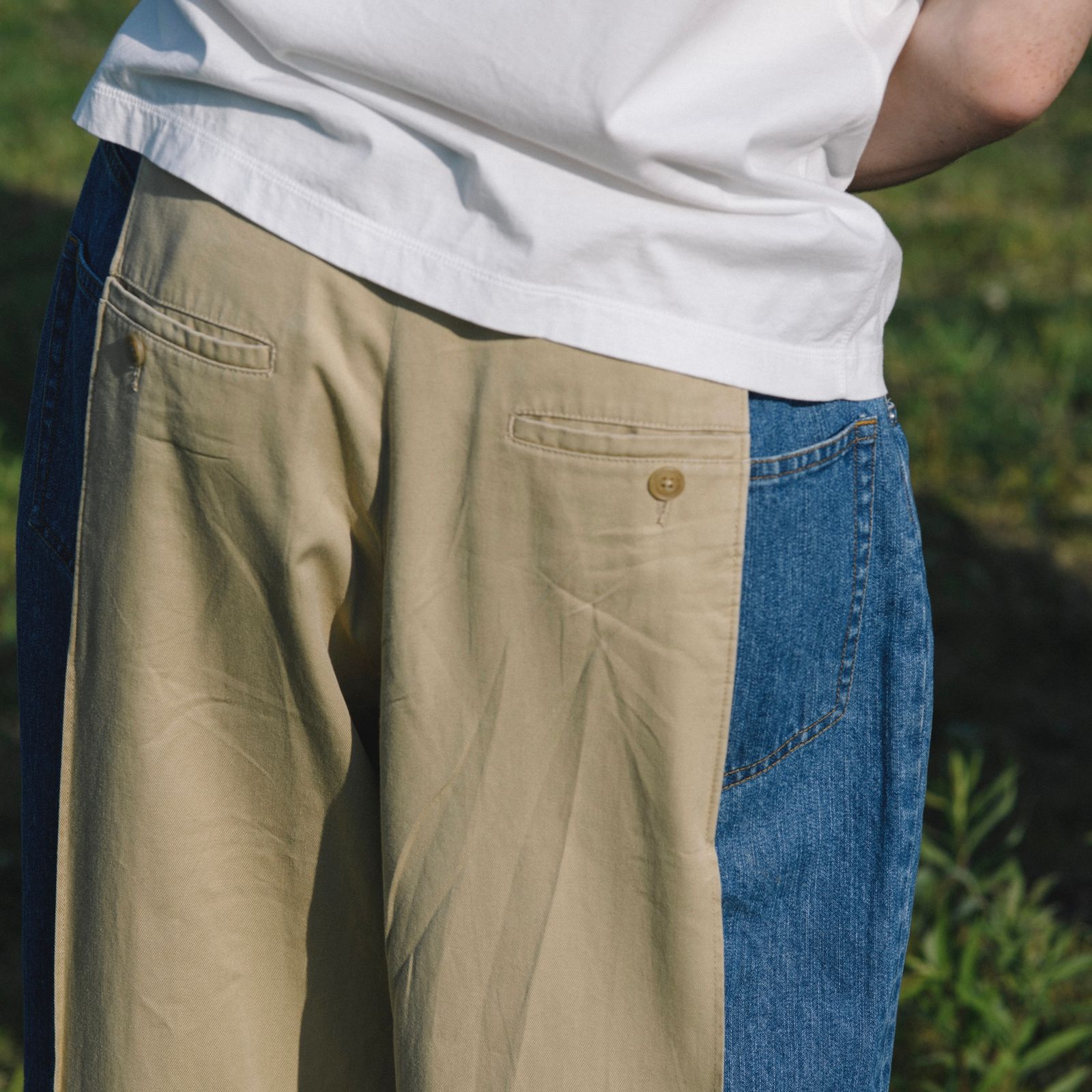 【残り一点】Connected Chino & Denim Pants