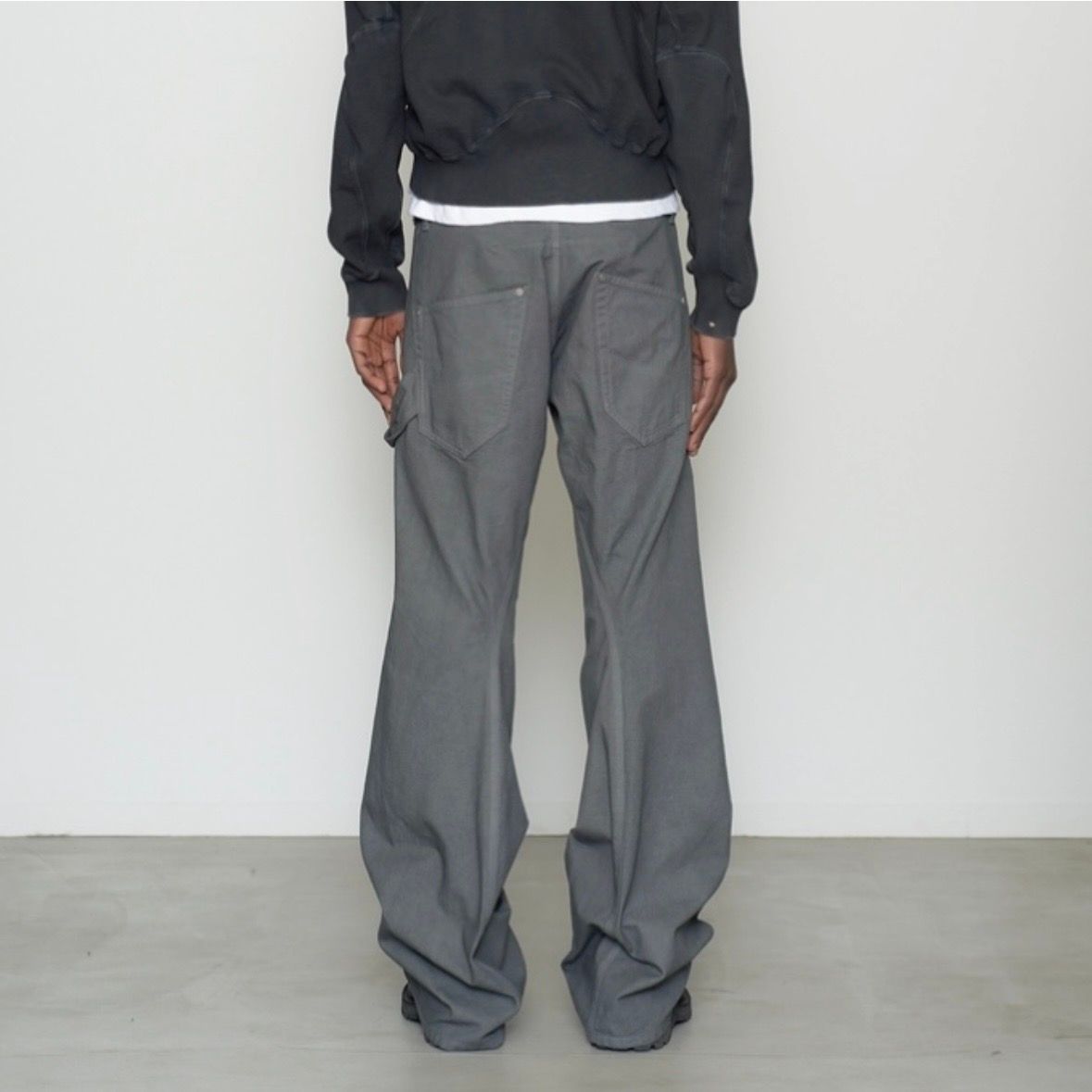 【残り一点】Curved Leg Double Knee Work Pants
