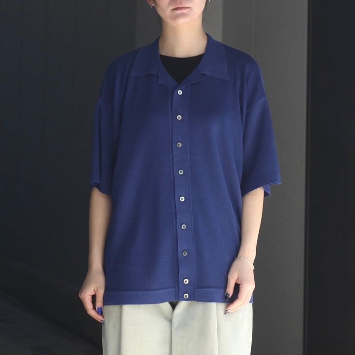 【残り一点】Washi Open Collar S/S Shirt