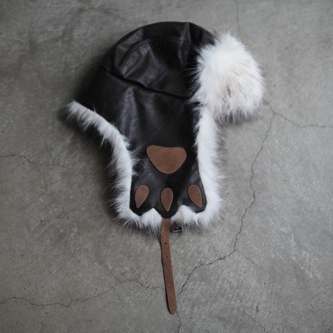 【残り一点】Cat Earflap Brown Hat