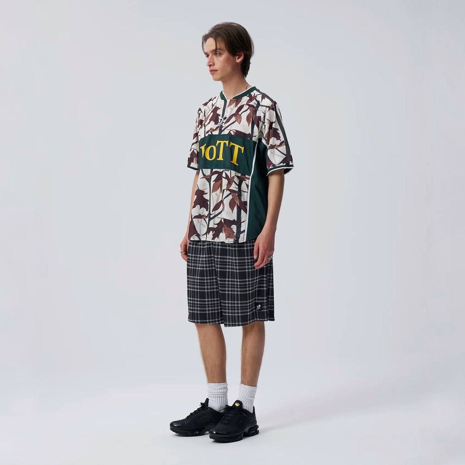 【残り一点】Camo Football Shirt