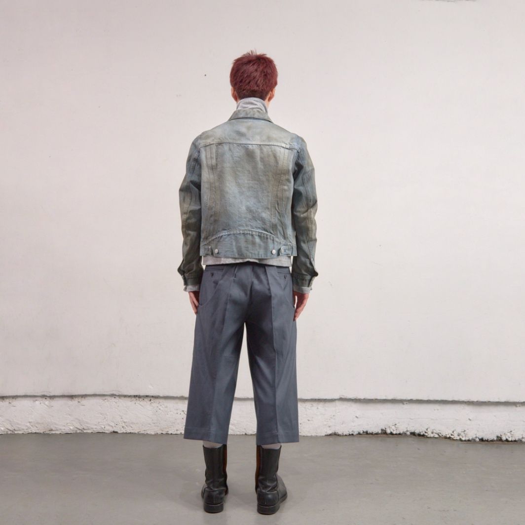 【残り一点】S Curved Utility Capri Trousers