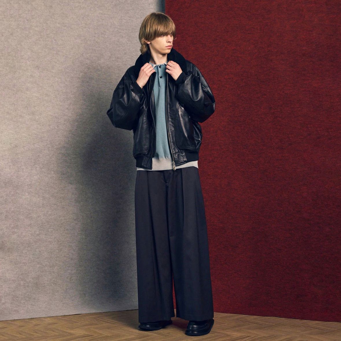 【残り一点】Sheep Leather Mouton G-1 Flight Jacket