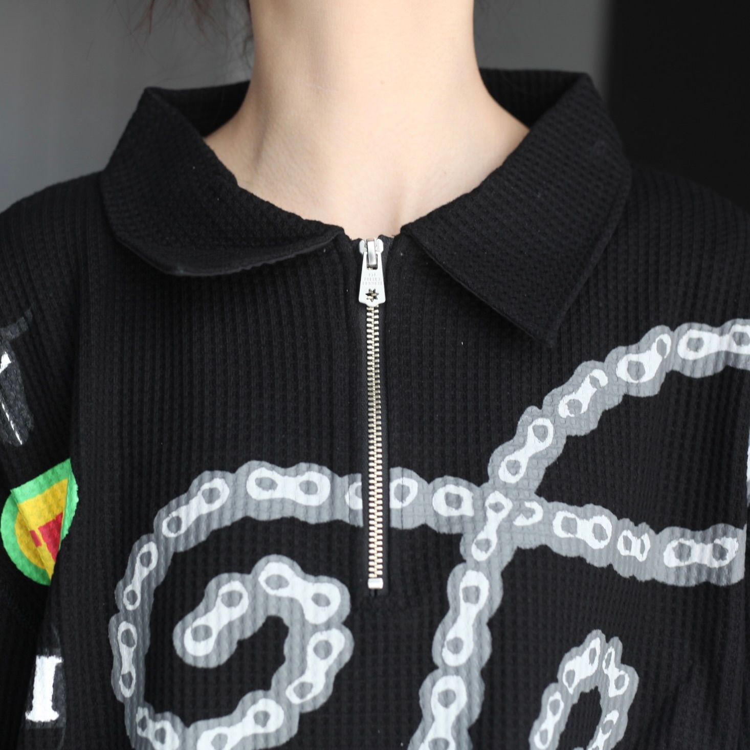 【残り一点】Thermal Zip Up Polo