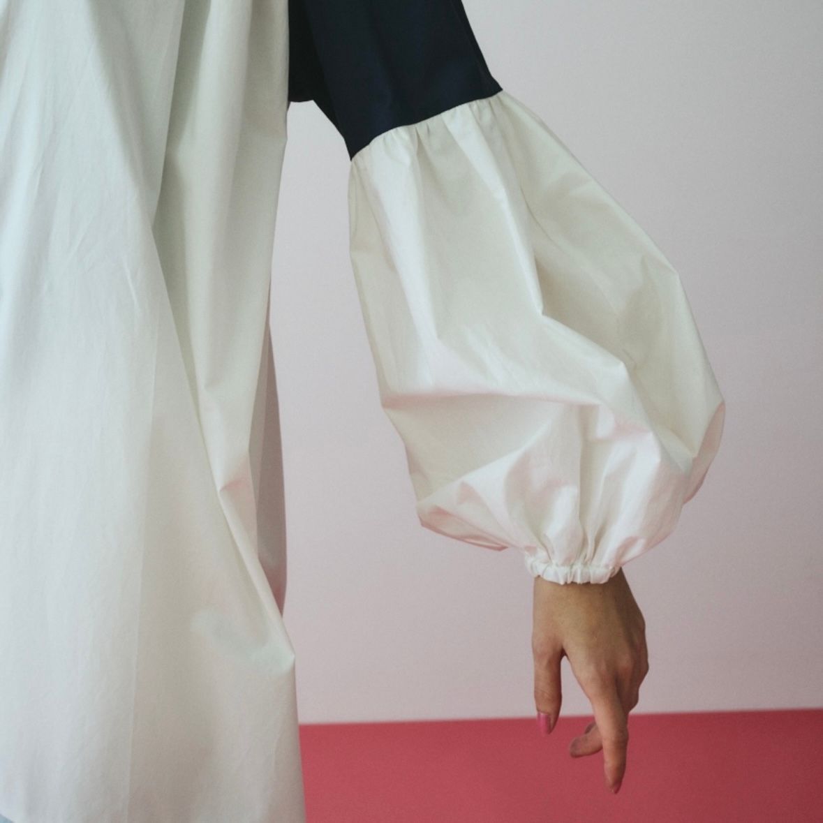 【残り一点】Switching Color Block Dress