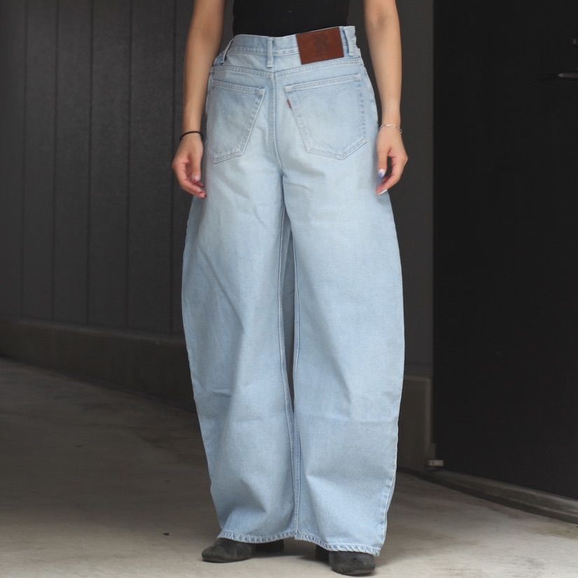 【残り一点】Back Front Barrel Denim