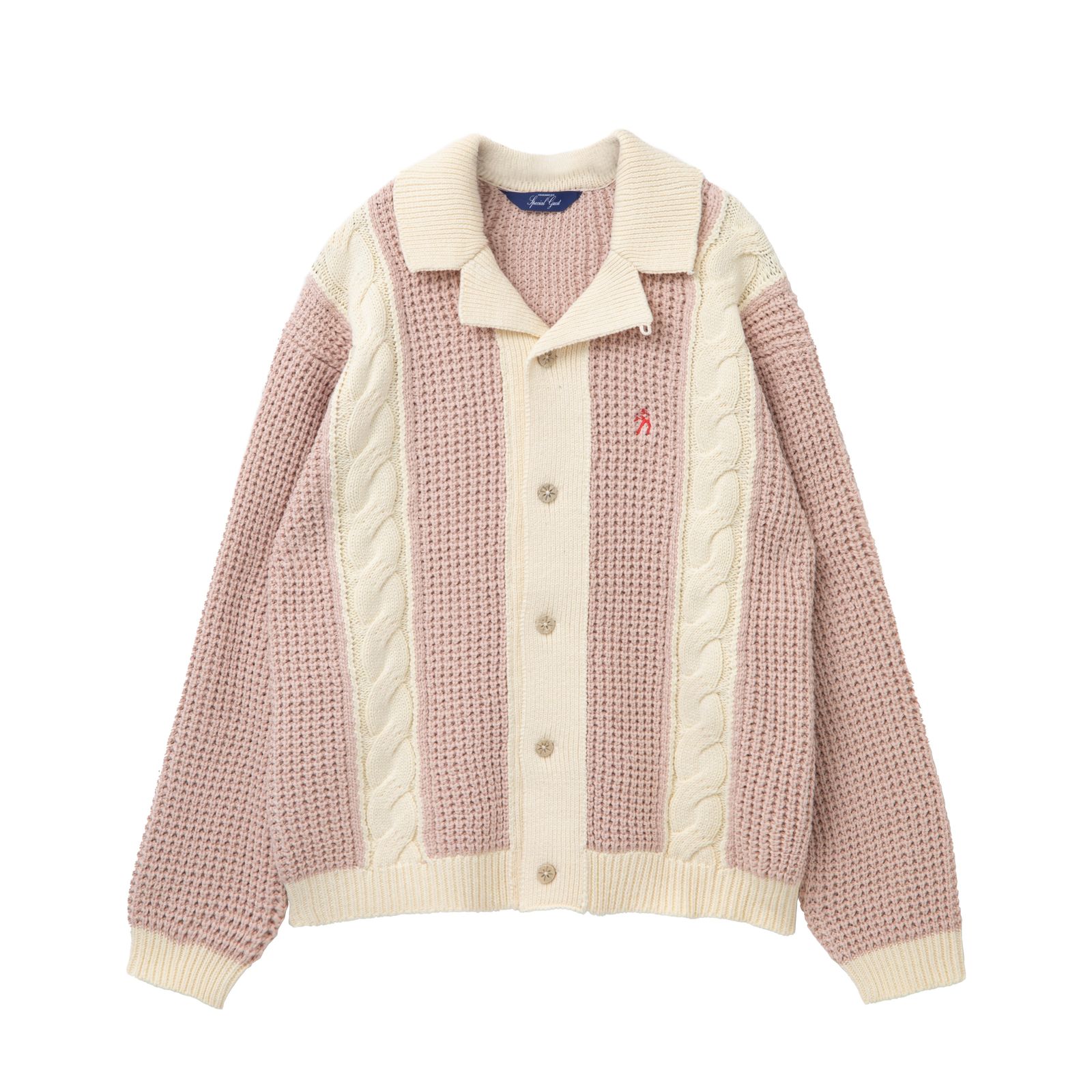 SPECIAL GUEST K.K - 【残りわずか】SG Cable Collar Cardigan 