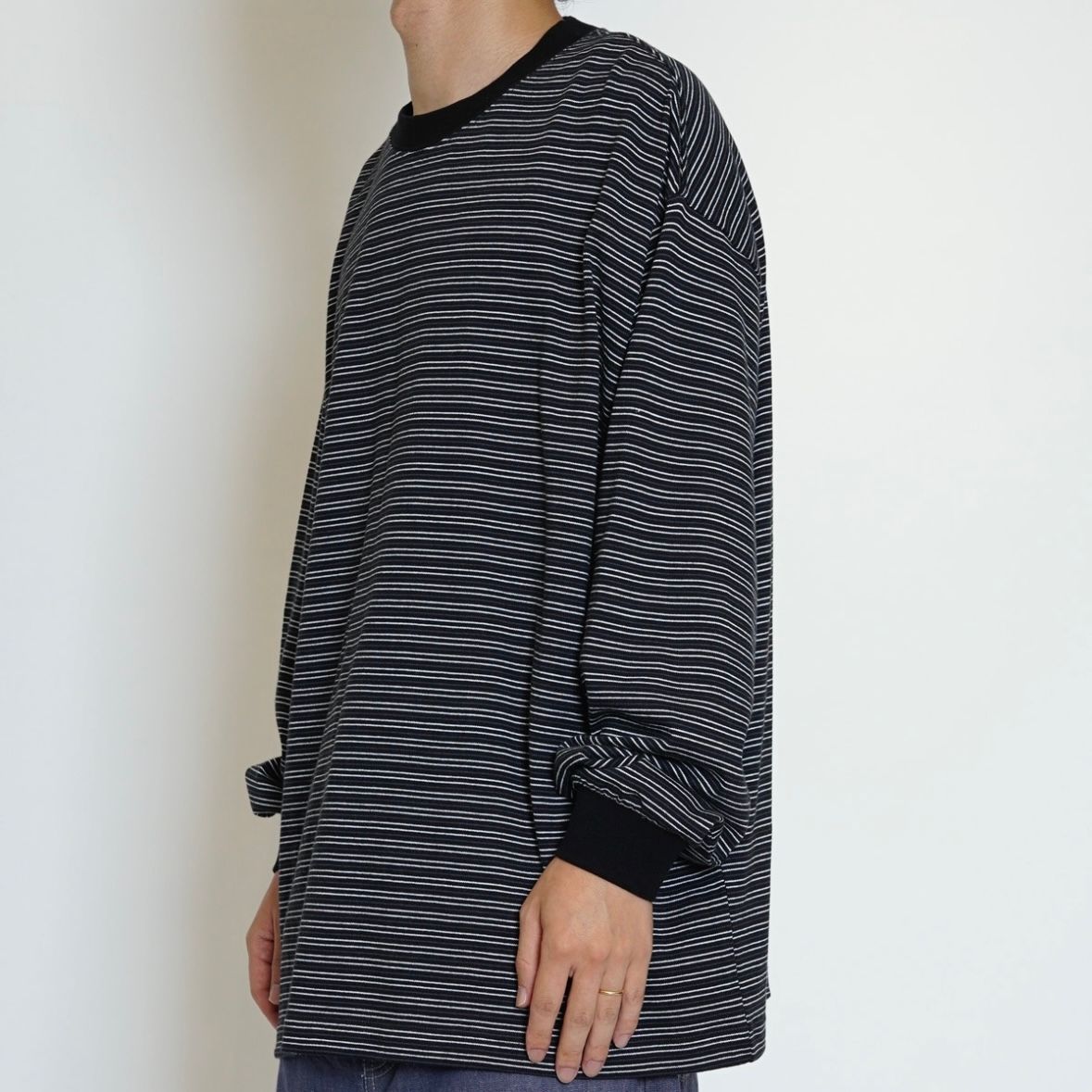 【残りわずか】Border Wide L/S Tee