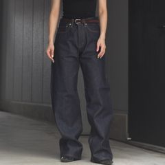 【残りわずか】Straight Rigid Denim Pants