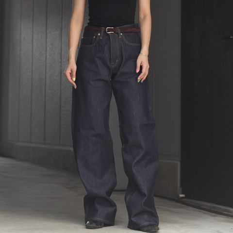 【残りわずか】Straight Rigid Denim Pants