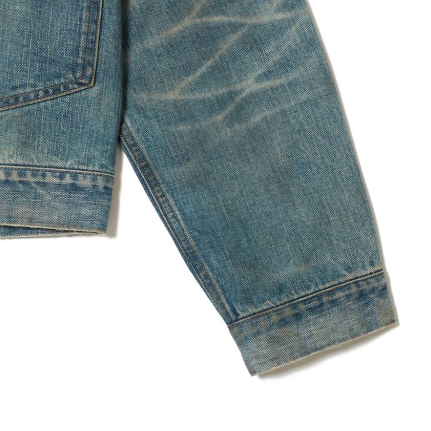 【残り一点】Distressed Modern Denim Jacket