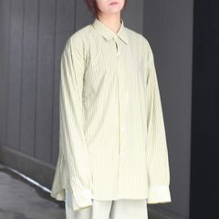 【残り一点】46G Stripe Modest Shirt