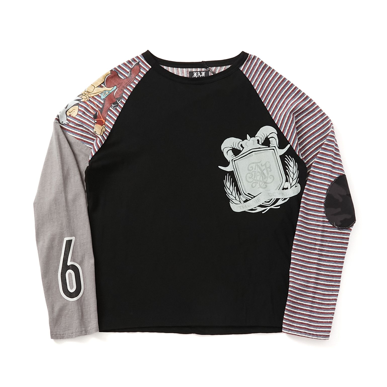 【残り一点】Stripe Raglan