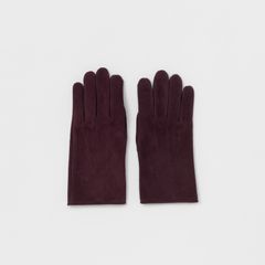 【残り一点】Suede Glove(BURGUNDY)