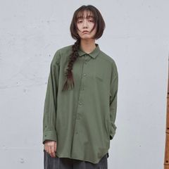 【残り一点】コットンビエラヨークスリーブシャツ