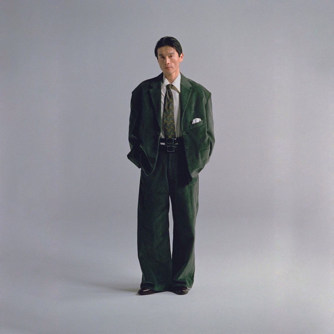 【再販売通知受付可能】Double Beltloop Corduroy Pants