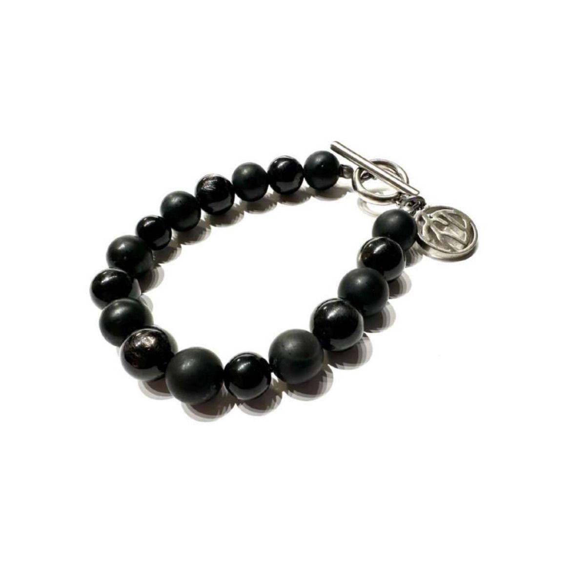 【お取り寄せ注文可能】Juzu Bracelet(BLACK×SILVER)