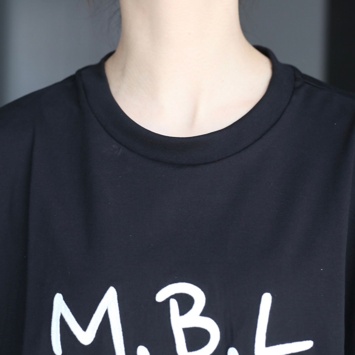 【残り一点】MBLロゴ刺繍Tee