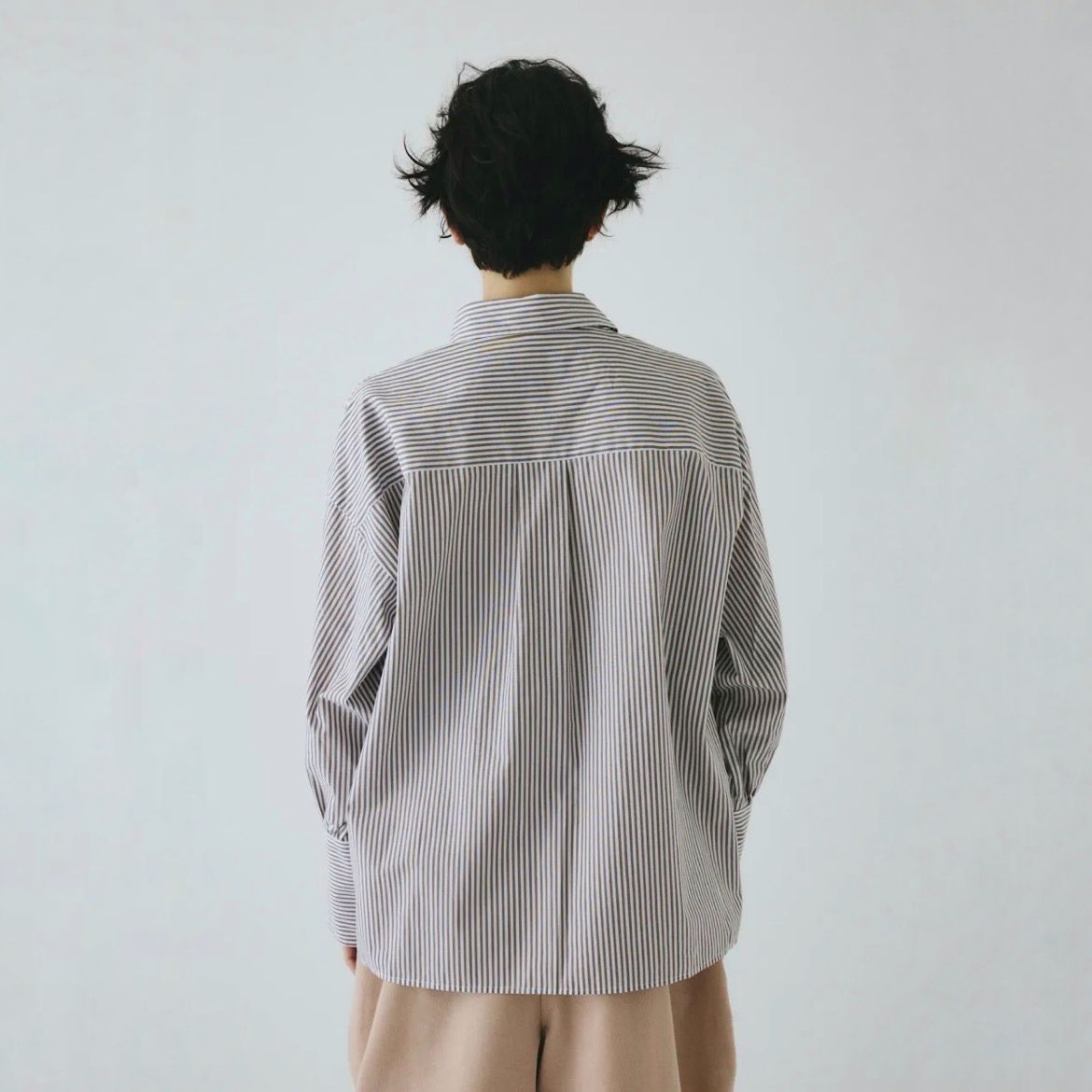 【残り一点】Asymmetry Collar Shirt