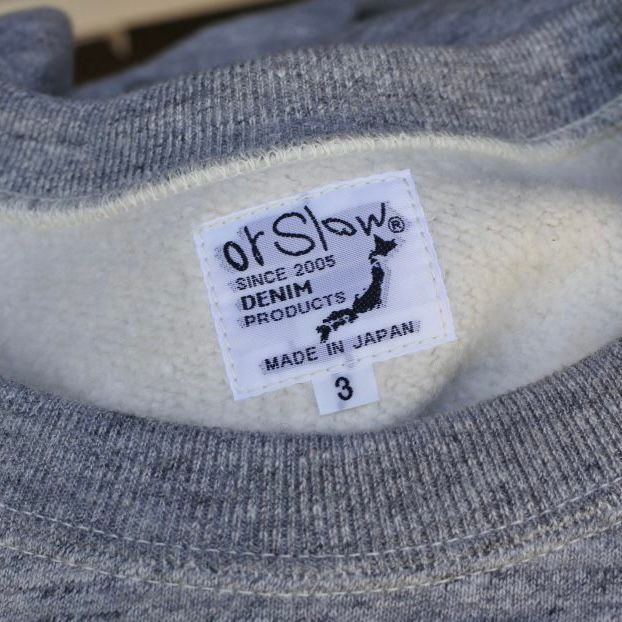 【残り一点】Loop Wheel Crew Neck Sweat Shirt