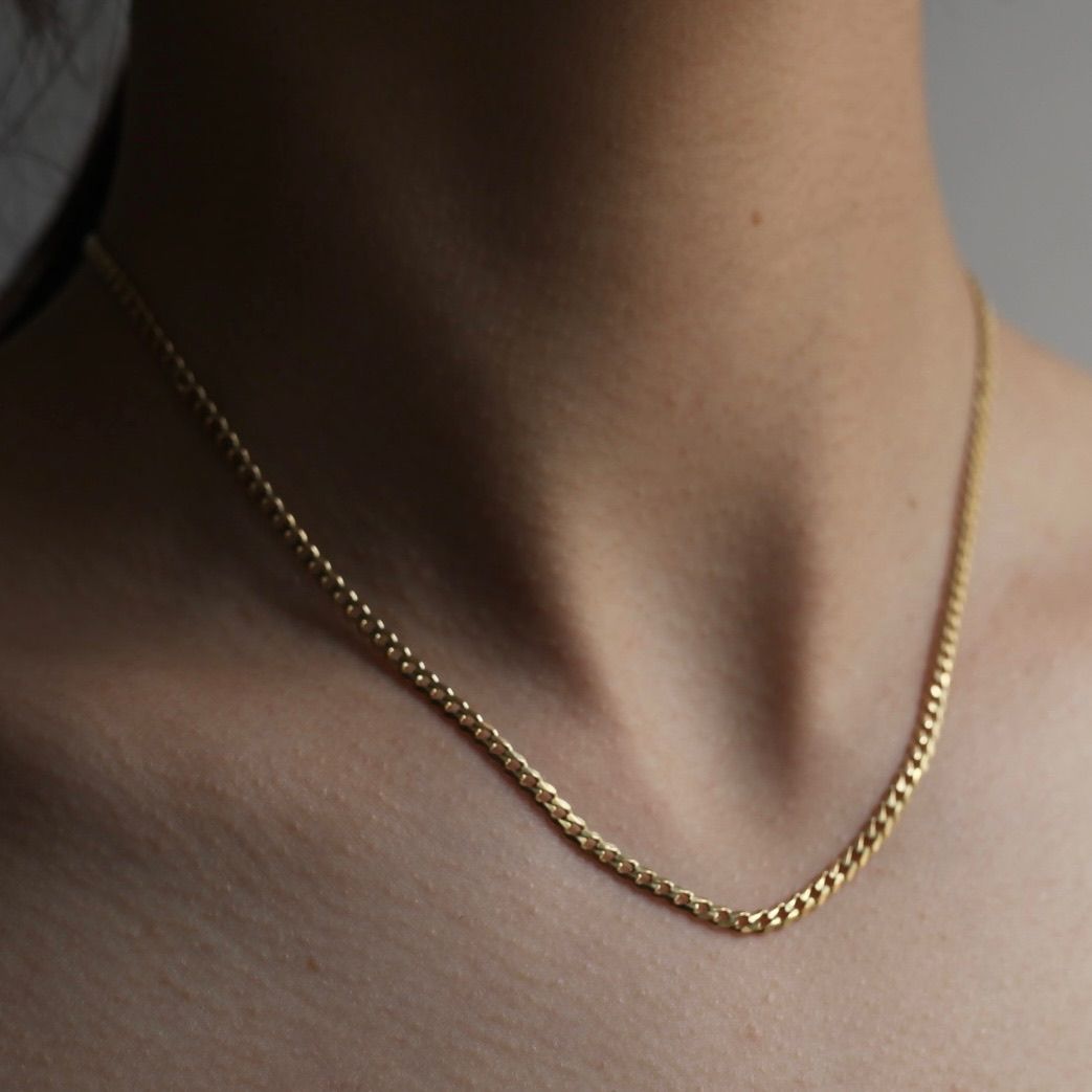 【残り一点】Saffi Necklace 43cm(GOLD)