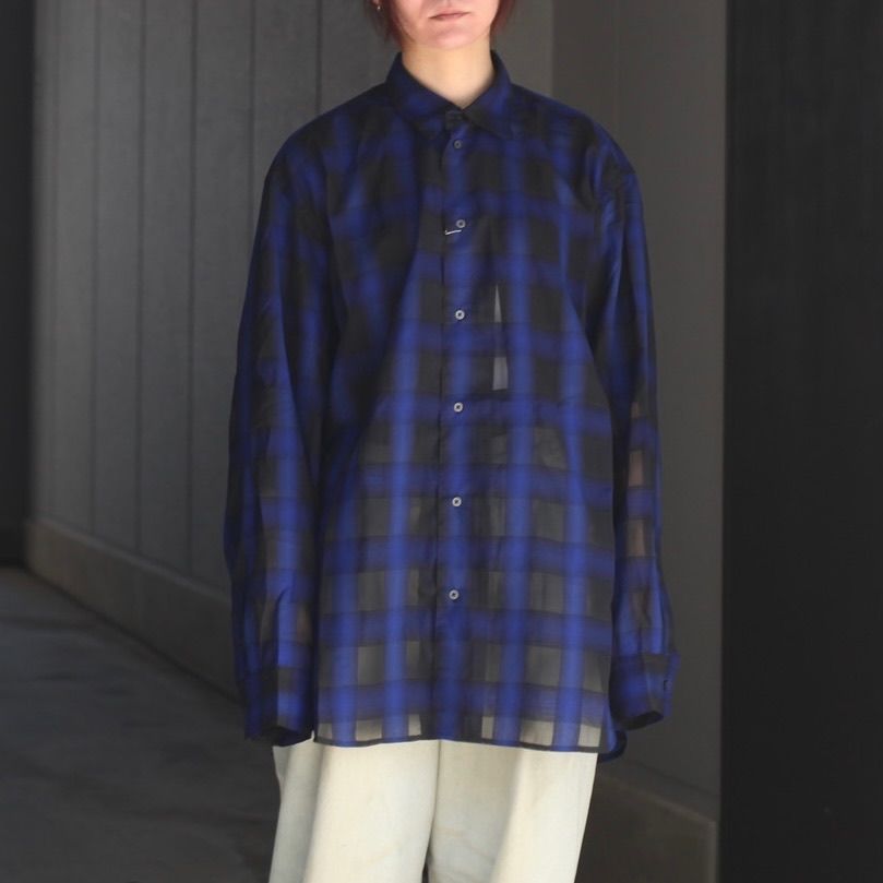 【残り一点】シズルチェックL/Sシャツ