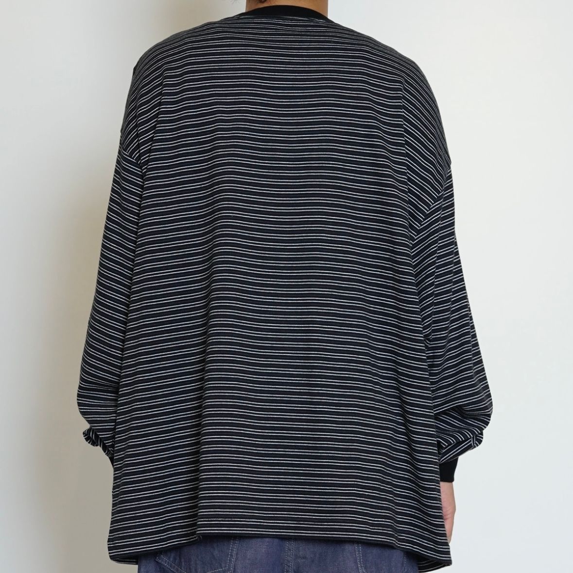 【残りわずか】Border Wide L/S Tee