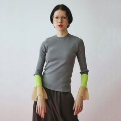 【残り一点】Flare Sleeve Knit Tops