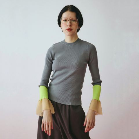 【残り一点】Flare Sleeve Knit Tops