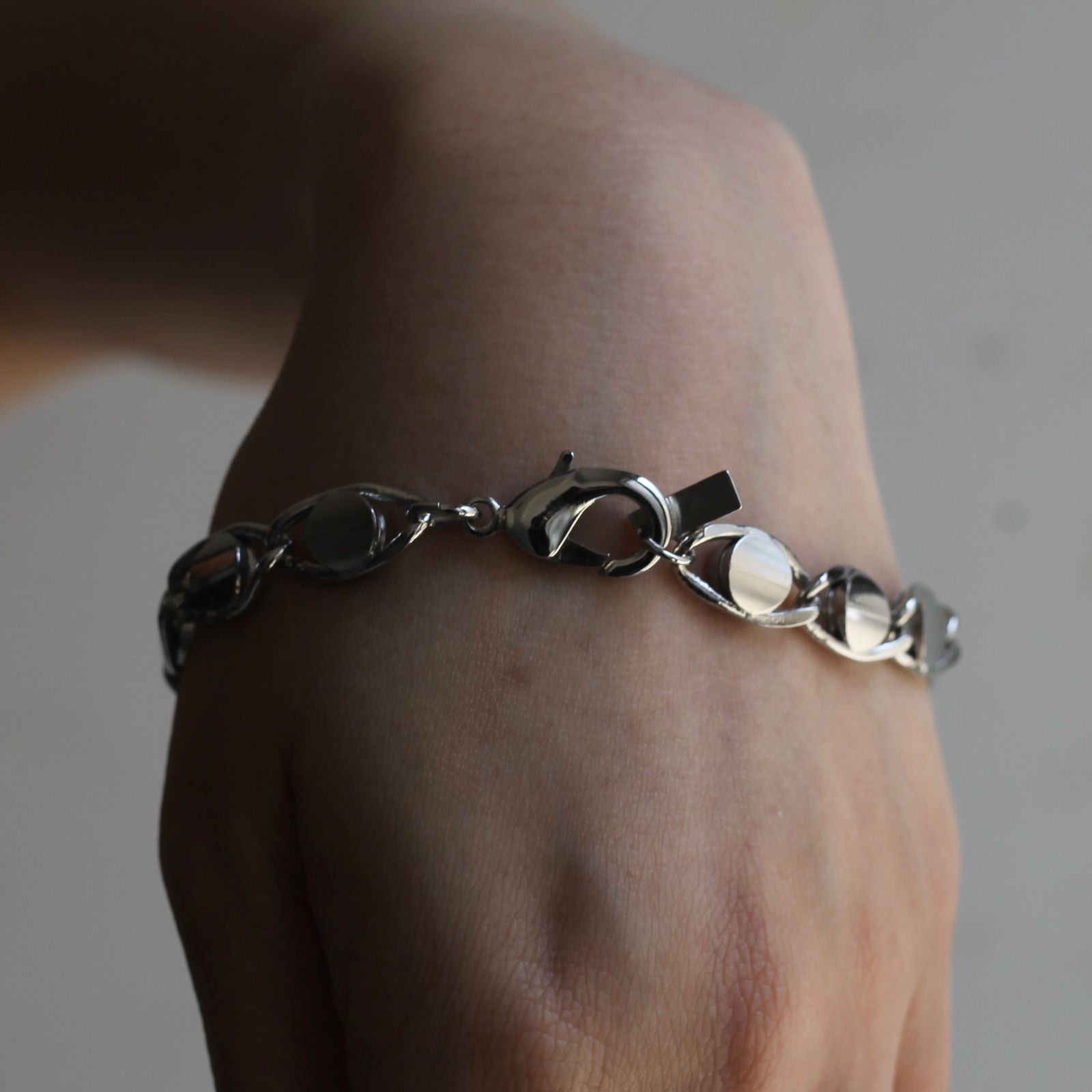 【残り一点】Eye Chain Bracelet(SILVER)