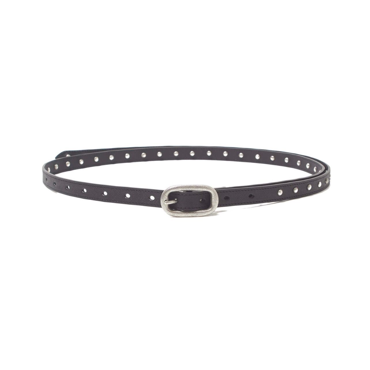 SUGARHILL - 【残り一点】Oval Buckle Studed Belt(SILVER) | ACRMTSM ONLINE STORE