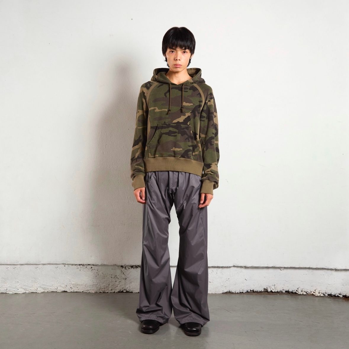 【残り一点】Panelled Pullover Hoodie