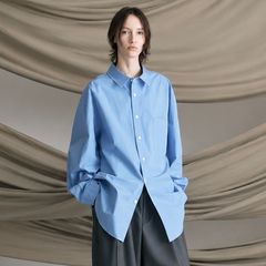 【残り一点】120 / 2 Suvin Cotton Typewriter Prime-Over Shirt Coat