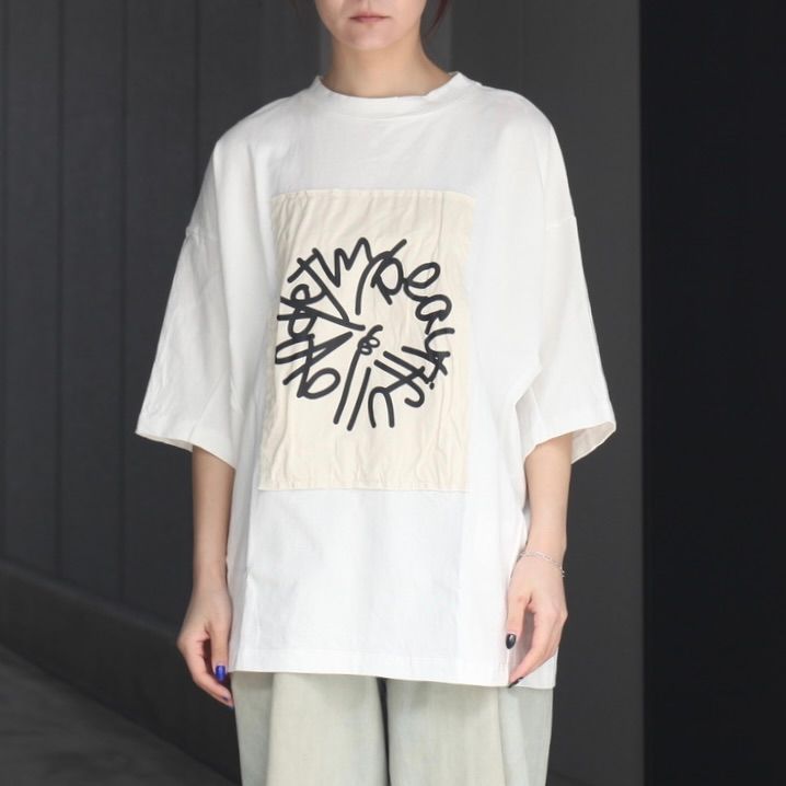 【残り一点】MBLドルマンスリーブプリントS/S Tee