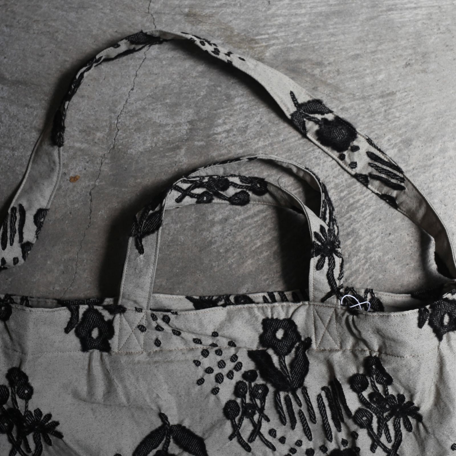 【美品】my beautiful landletトート my beautiful landlet - 【残り一点】フラワージャガードトート