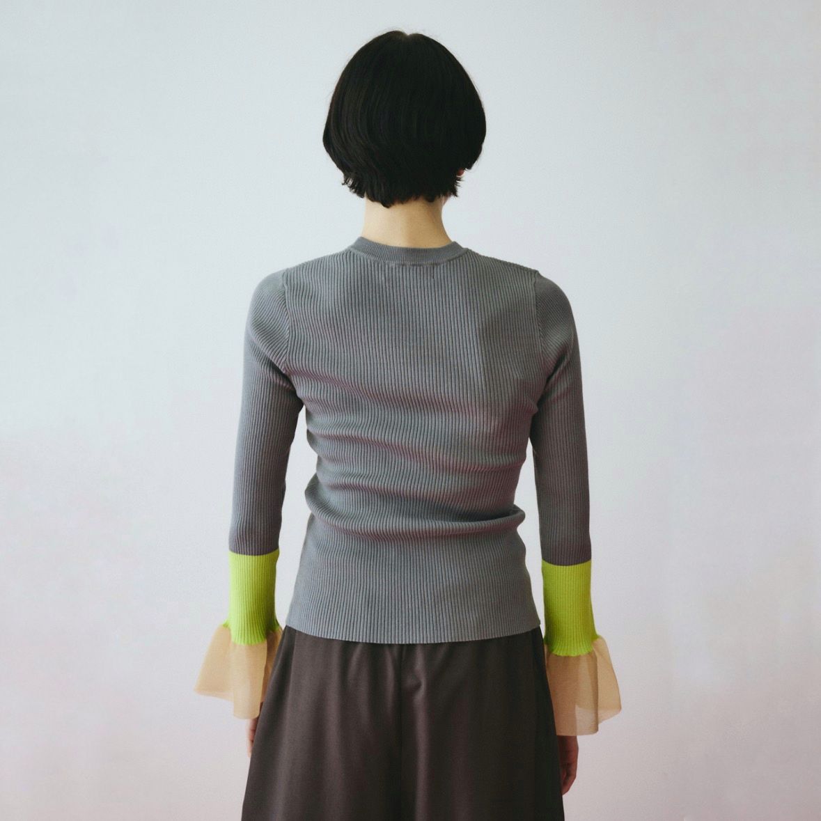 【残り一点】Flare Sleeve Knit Tops