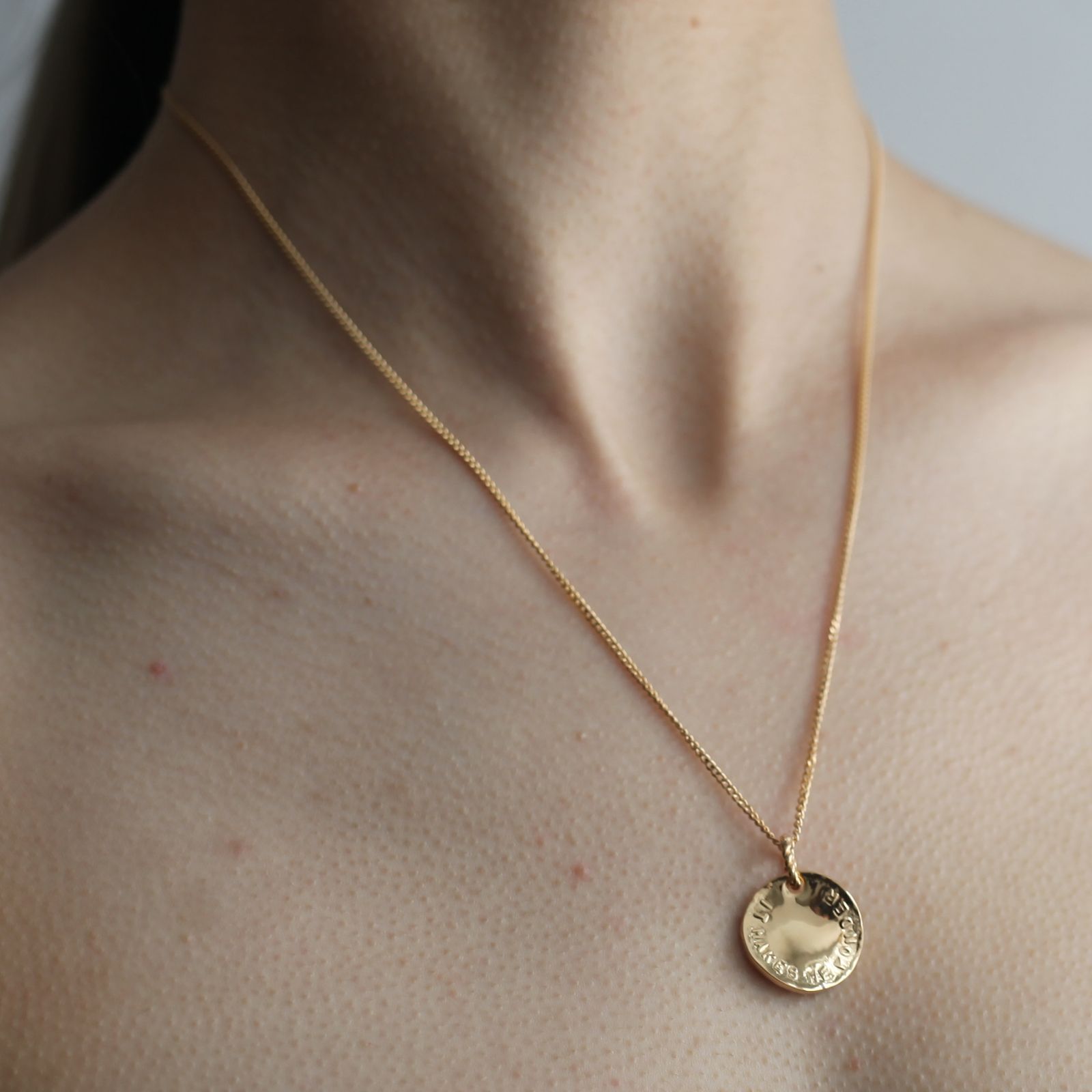 【残り一点】Stairway to Heaven Coin Pendant(GOLD)