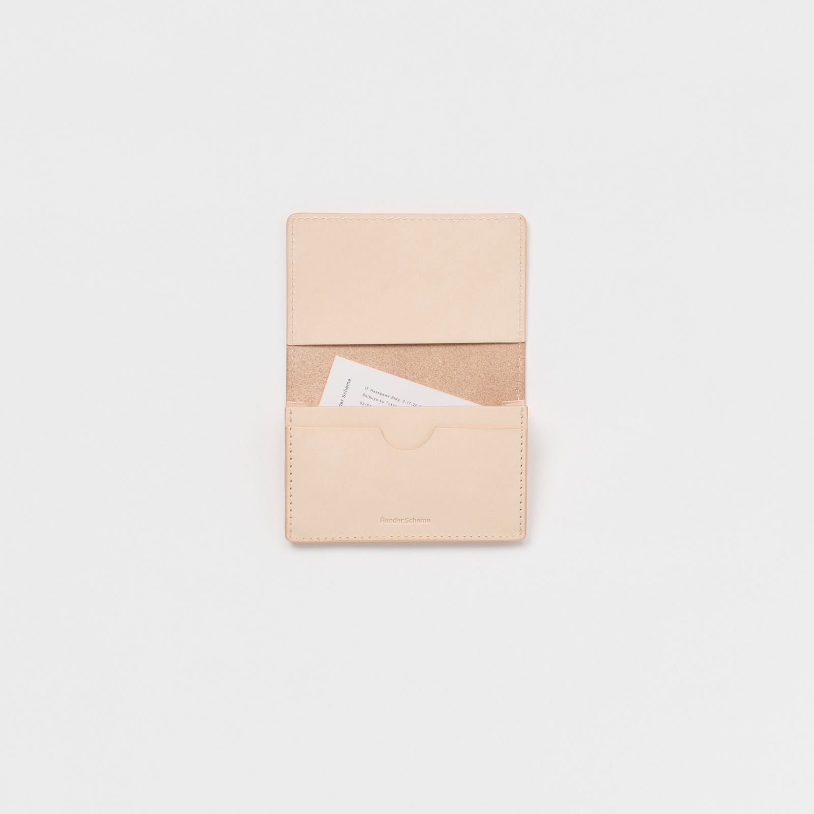 【残りわずか】Folded Card Case(NATURAL)