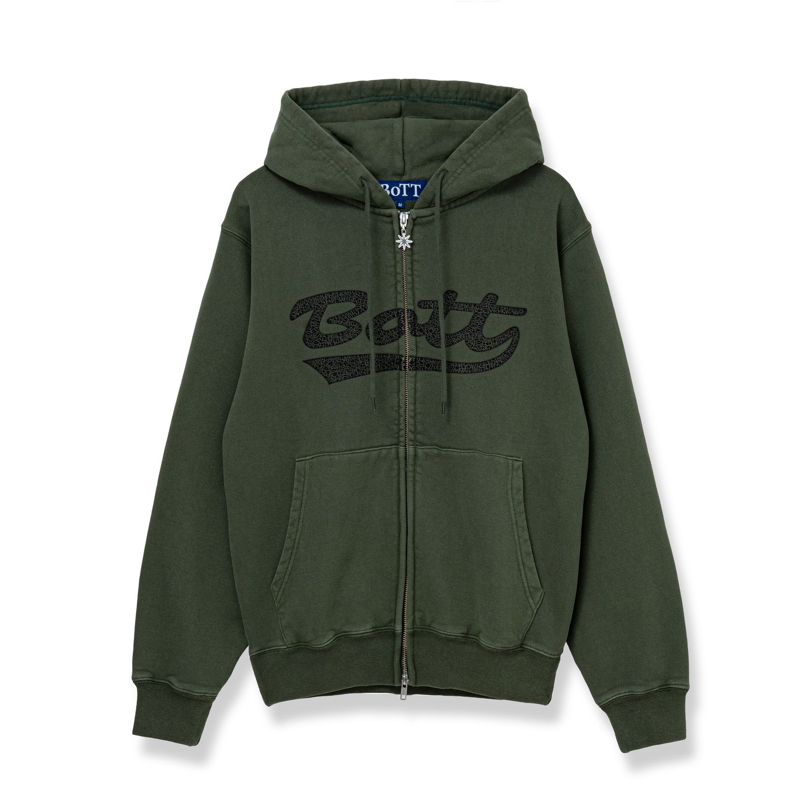 Bott 23AW Script Logo Zip Hoodie BoTT 23AW Script Logo Zip Hoodie