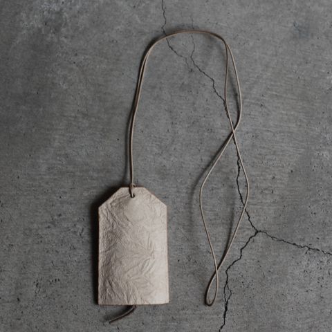 【残り一点】Paper Leather Key