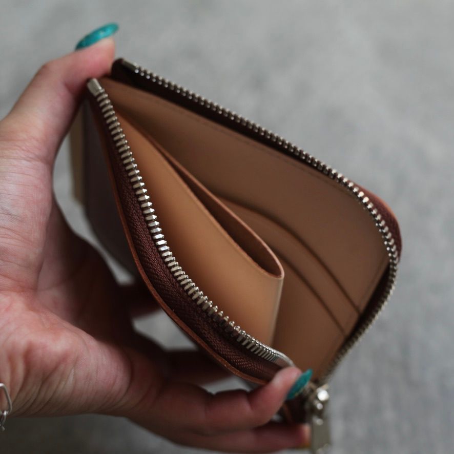 【残りわずか】L Purse(BROWN)