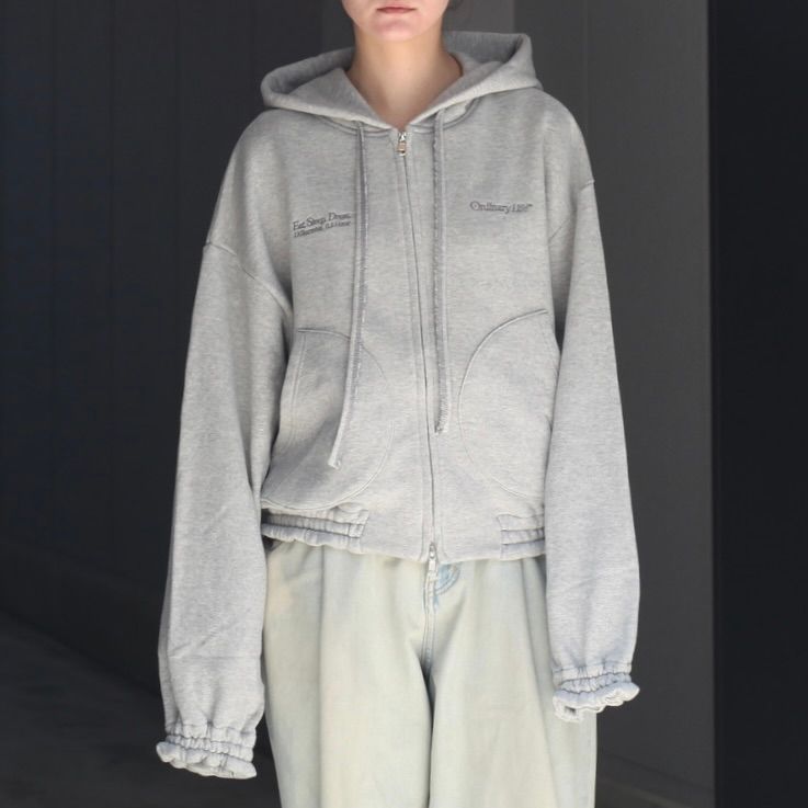【残り一点】Ordinary Home Old Style Zip Hoodie