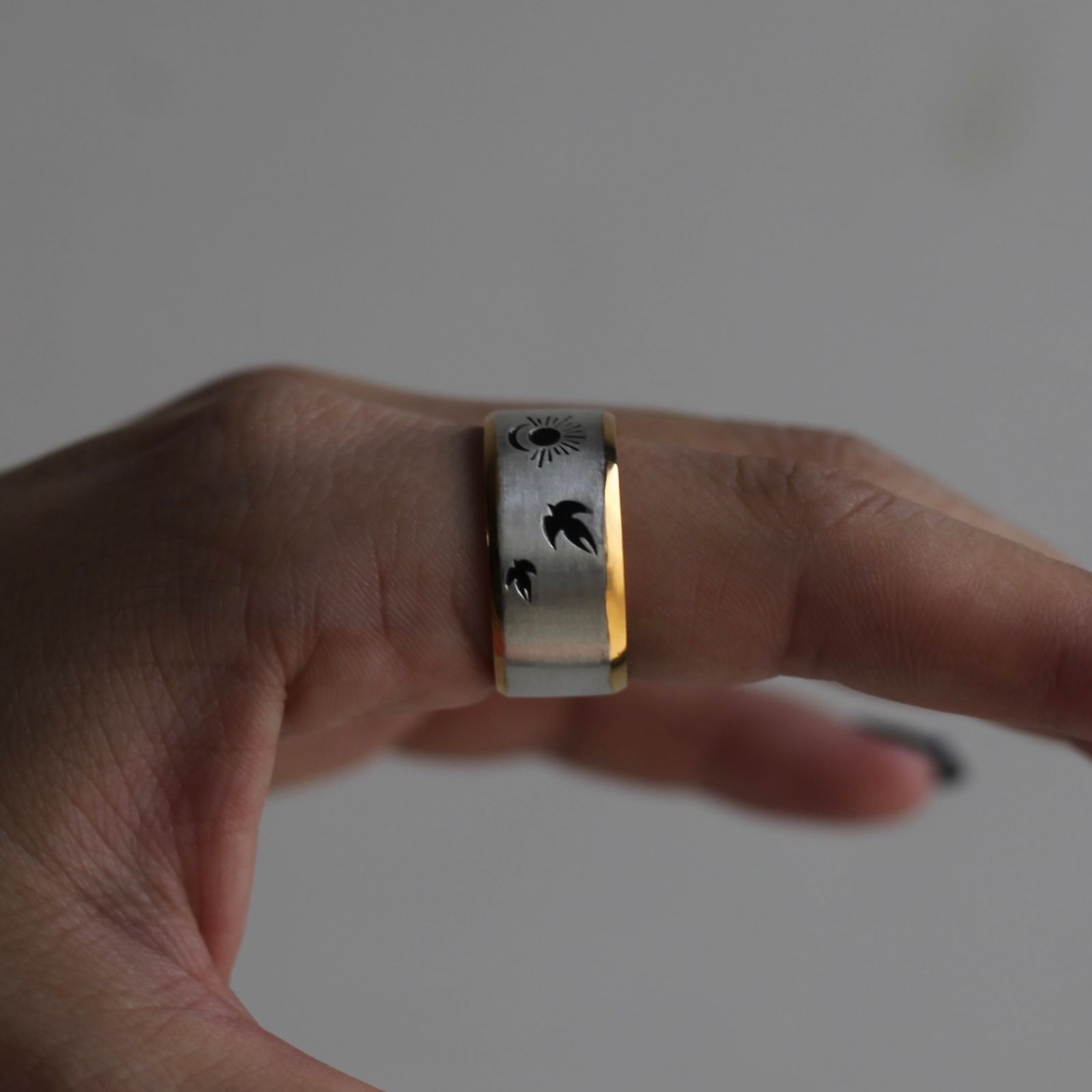 【お取り寄せ注文可能】Sun & Moon Ring