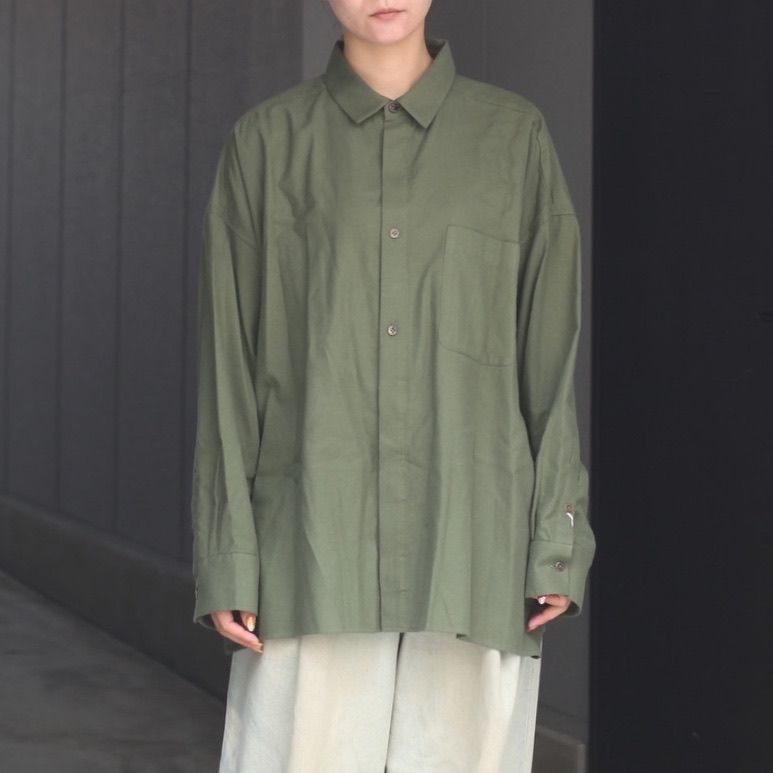 【残り一点】コットンビエラワイドBOXシャツ